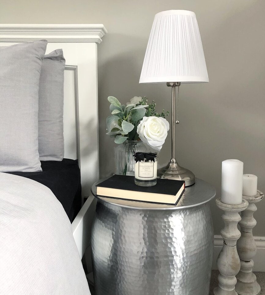 Grey bedroom new arrivals accessories